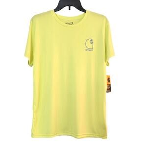 New Boys CARHARTT Short Sleeve Tee T-Shirt 50+ UV Protections SIZE XL (18/20)